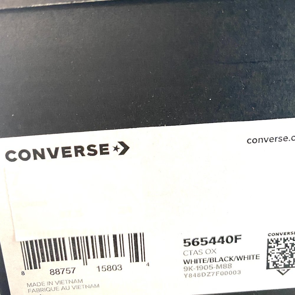 🌸Sale🌸 Converse Chuck Taylor AS Low Canvas White Multi Women Size 6 565440F - Picture 10 of 10